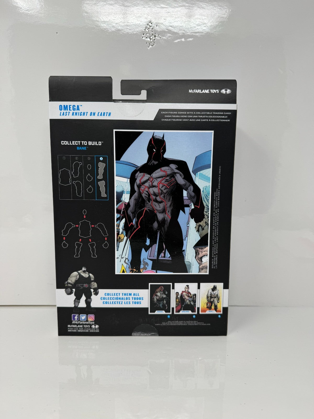 McFarlane DC Multiverse Last Knight Omega Action Figure w/ Bane BAF