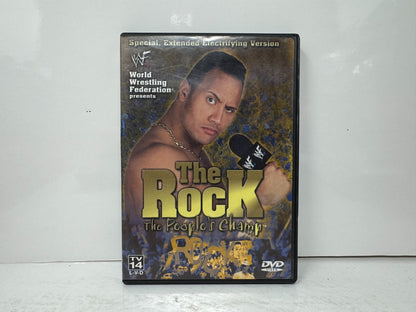 WWF: The Rock: The People's Champ (DVD) Wrestling Good Condition!!!