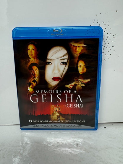 Memoirs of a Geisha (Blu-ray) Ziyi Zhang Drama Good Condition!!!