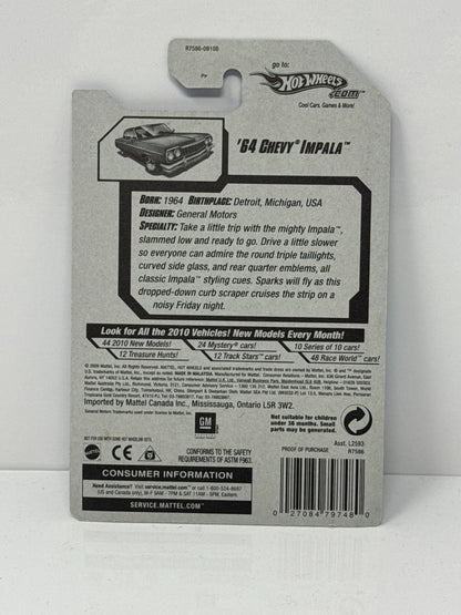 Hot Wheels Hot Auction 1964 Chevy Impala 1:64 Diecast Factory Sealed