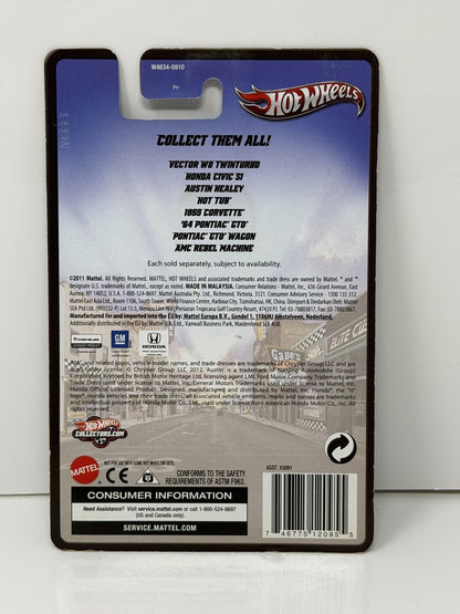 Hot Wheels Boulevard Honda Civic Si 1:64 Diecast Real Riders Green
