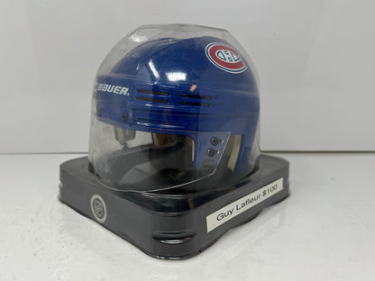 Bauer Montreal Canadiens Mini Helmet with Guy Lafleur Auto