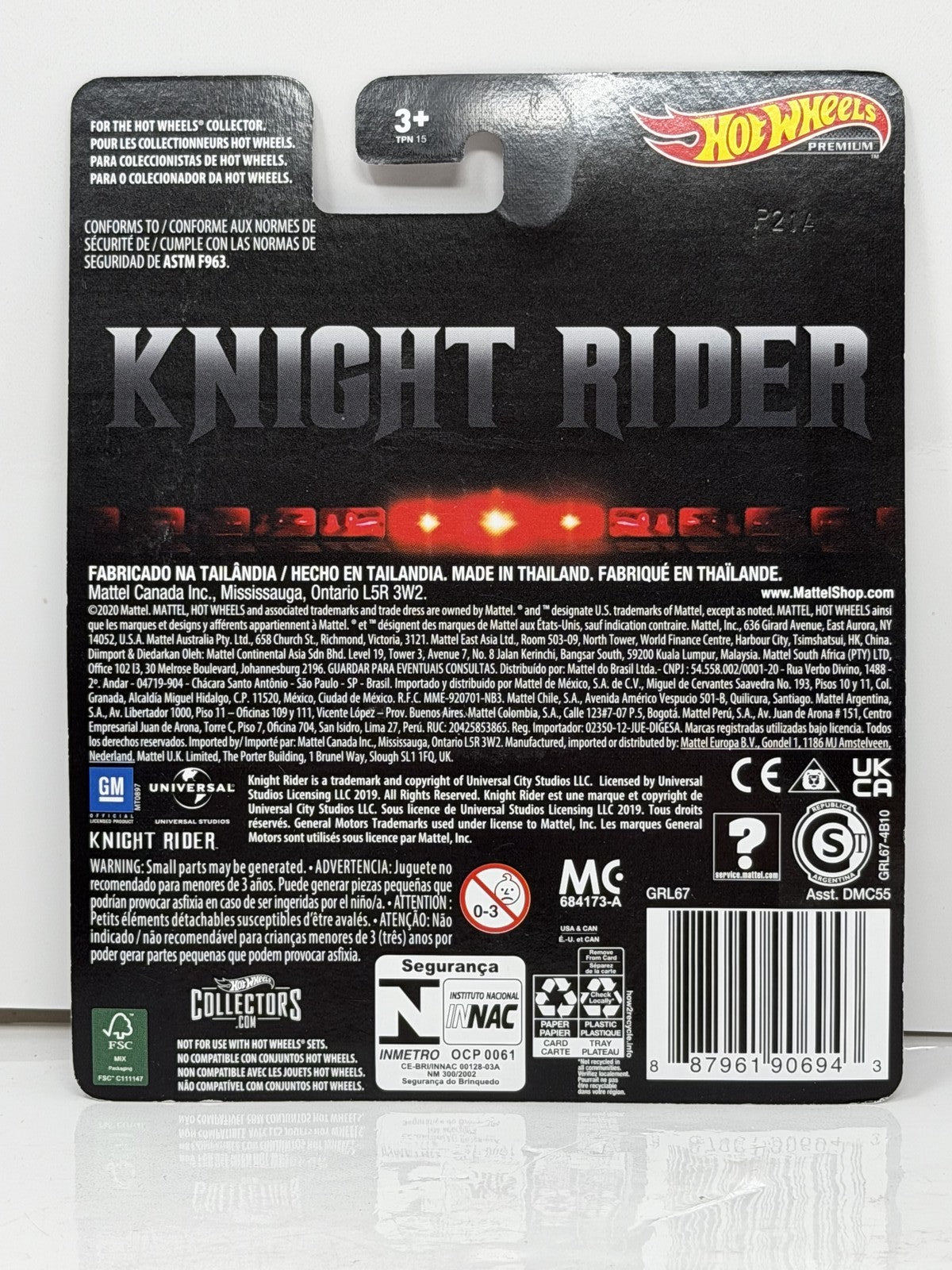 Hot Wheels Premium Knight Rider K.I.T.T. POP Culture 1:64 Diecast
