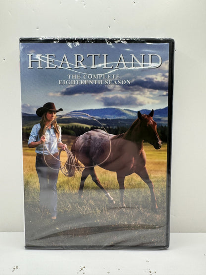 Heartland Season 18 (DVD) Amber Marshall TV Series Family New and Sealed!!!