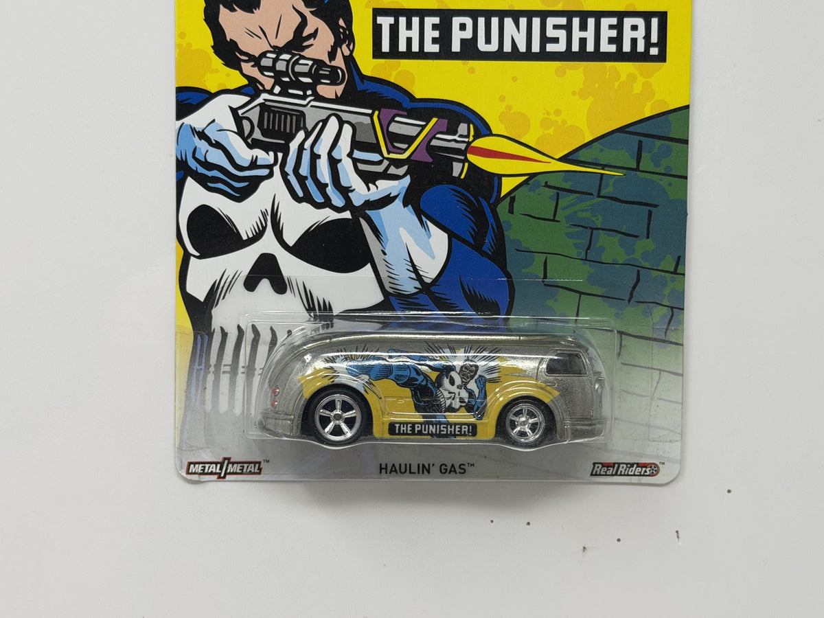 Hot Wheels Marvel The Punisher Haulin' Gas 1:64 Diecast Real Riders