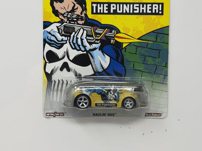 Hot Wheels Marvel The Punisher Haulin' Gas 1:64 Diecast Real Riders