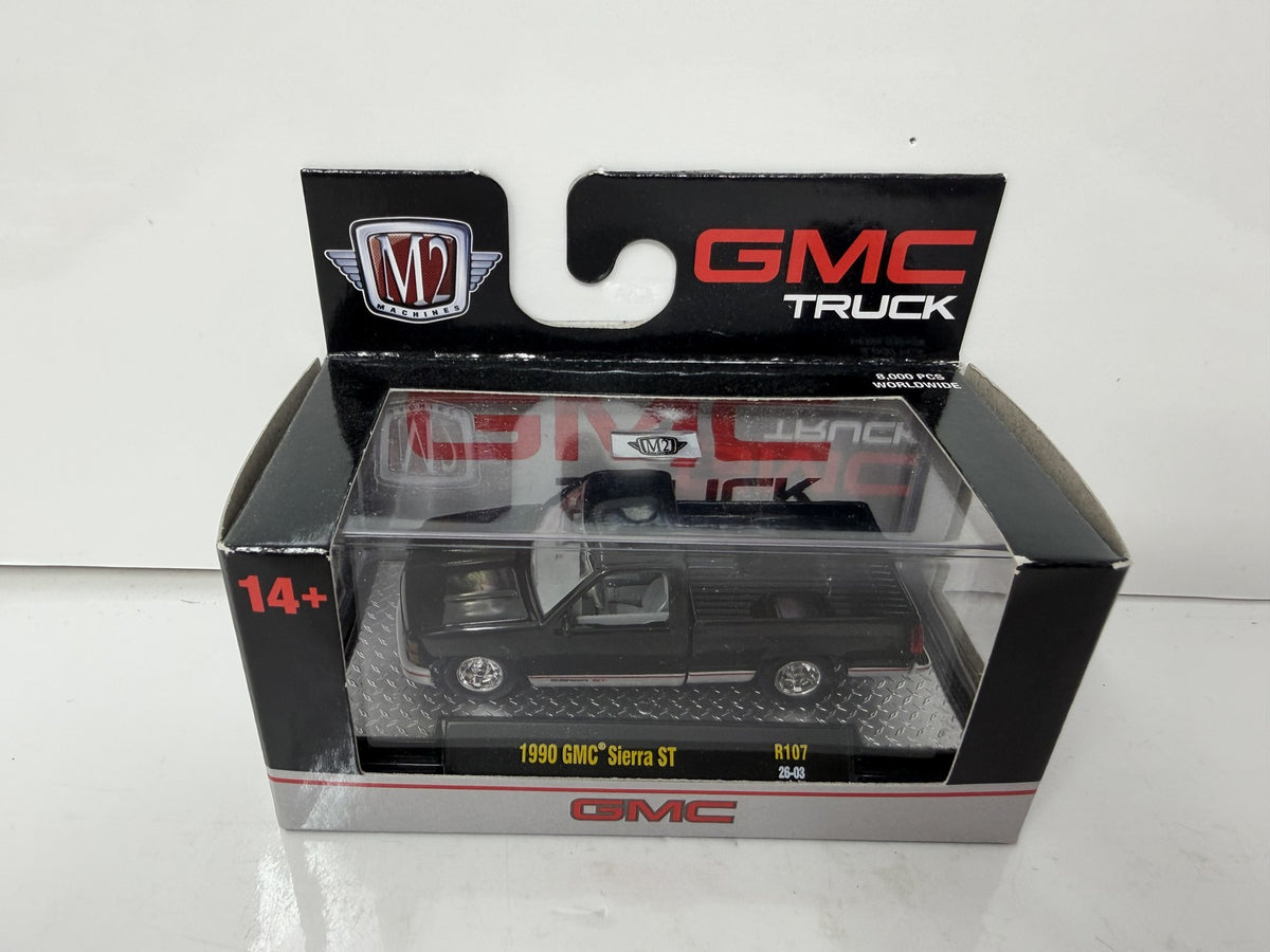 M2 Machines GMC 1990 GMC Sierra GT Truck 1:64 Diecast