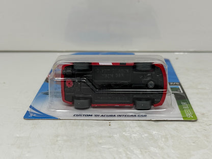 Hot Wheels Speed Blur Custom 2001 Acura Integra GSR 1:64 Diecast Red