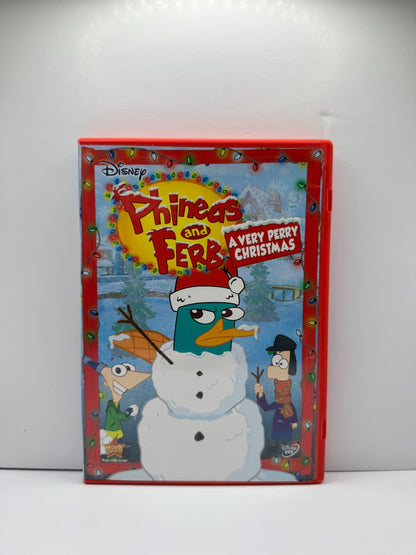 Phineas and Ferb A Very Perry Christmas (DVD) Disney Animation