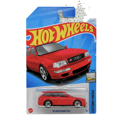 Hot Wheels Factory Fresh 1994 Audi Avant RS2 1:64 Diecast Red