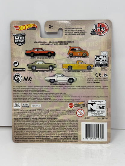 Hot Wheels Premium Japan Historics 3 1985 Honda City Turbo II 1:64 Diecast