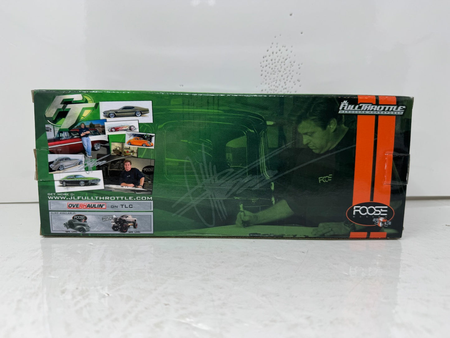 JL Full Throttle Foose Design Ford Mustang 1:18 Diecast