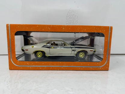 M2 Machines 1970 Dodge Challenger TA Detroit Muscle CHASE 1:24 Diecast Gold Rims
