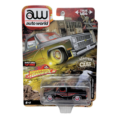 Auto World House of Cars 1983 Chevrolet Silverado Weekend of Wheels 1:64 Diecast