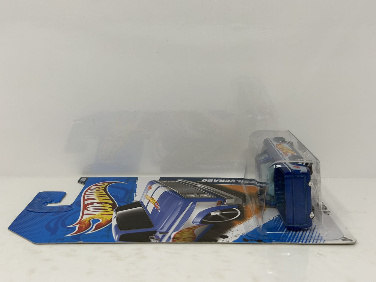Hot Wheels HW Racing 2011 1983 Chevy Silverado 1:64 Diecast Blue V2