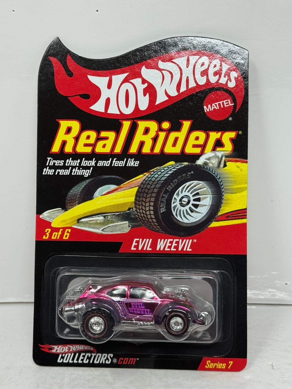 Hot Wheels RLC Redline Club Real Riders Series Evil Weevil 1:64 Diecast
