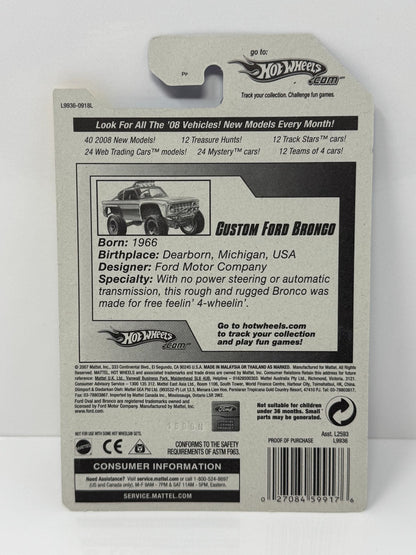Hot Wheels New Models Custom Ford Bronco 1:64 Diecast Factory Sealed
