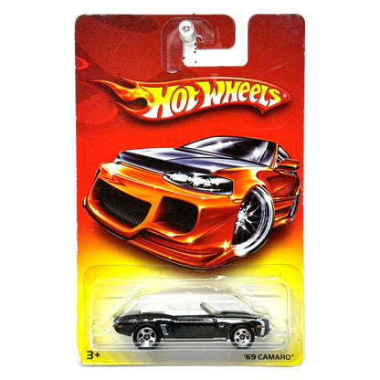 Hot Wheels 1969 Chevrolet Camaro 1:64 Diecast BlackExclusive