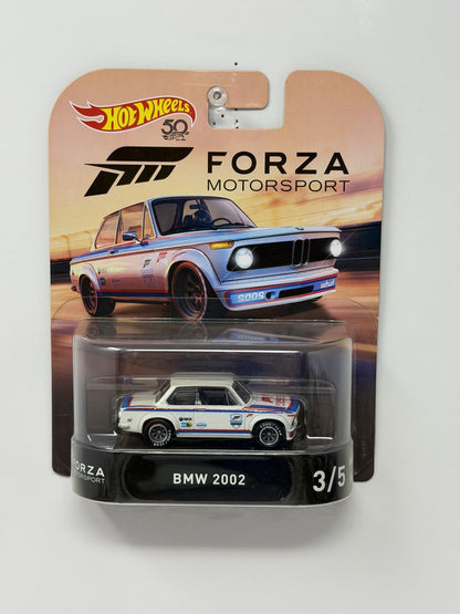 Hot Wheels Retro Entertainment Forza BMW 2002 1:64 Diecast White