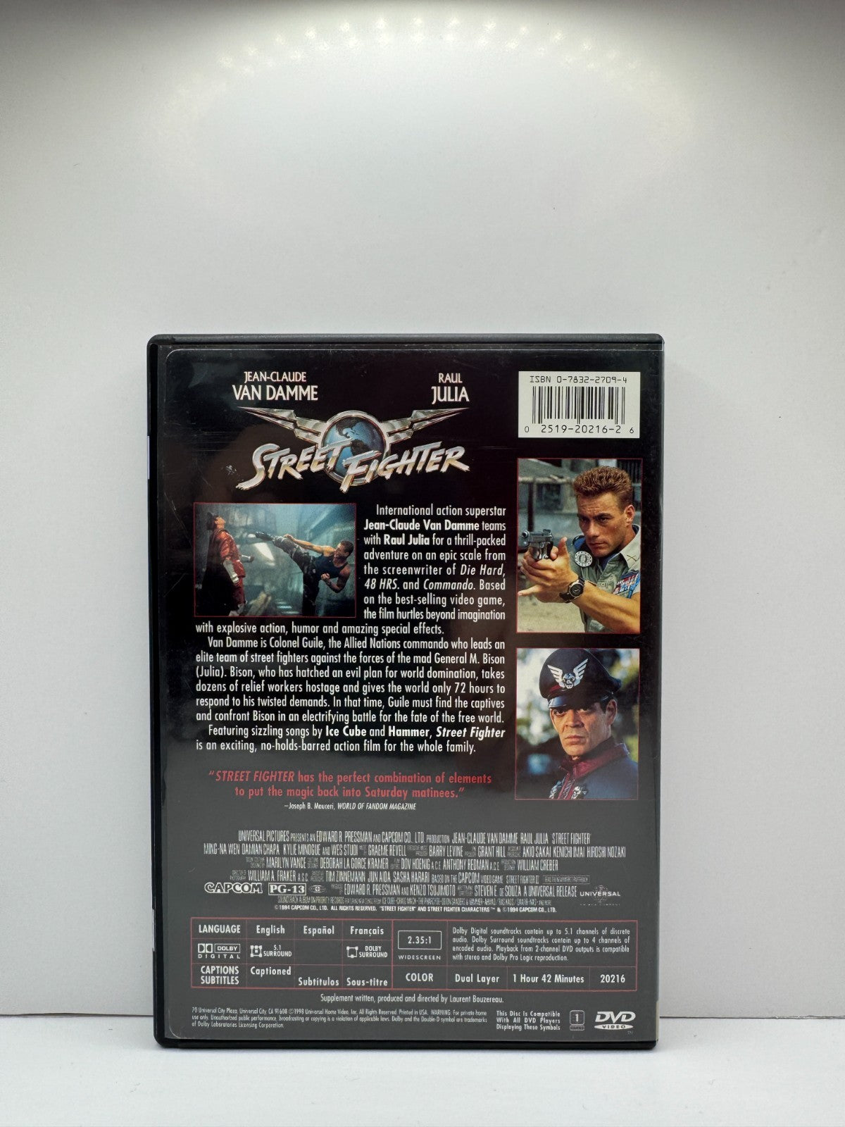 Street Fighter (DVD) Jean-Claude Van Damme Action