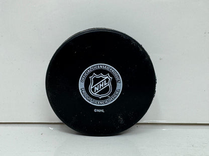 Vesa Toskala Toronto Maple Leafs Signed NHL Autograph Puck Silver Auto