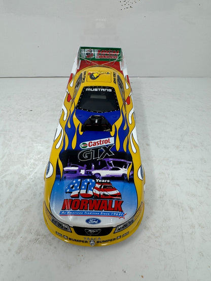 Action NHRA John Force 40th Anniv. Norwalk Raceway Park Castrol GTX 1:24 Diecast