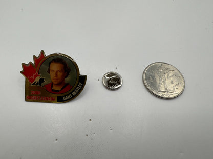 2006 Team Canada Dany Heatley IIHF Hockey Lapel Pin