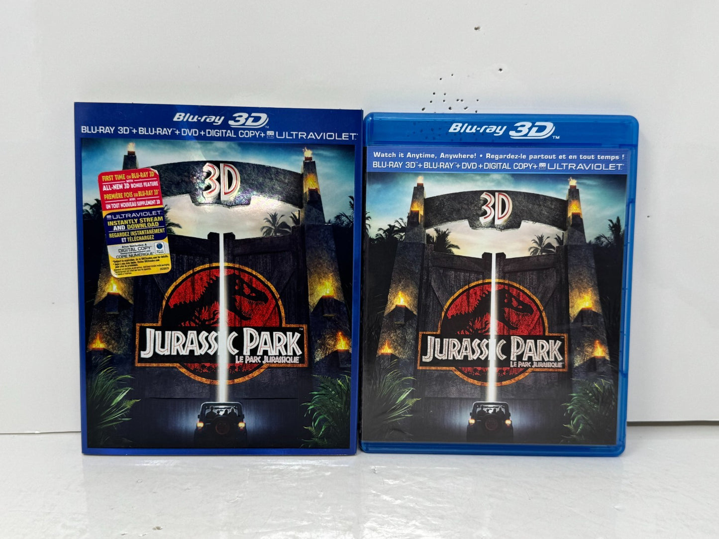 Jurassic Park (3D Blu-ray) Sam Neill Steven Spielberg Sci-Fi Adventure