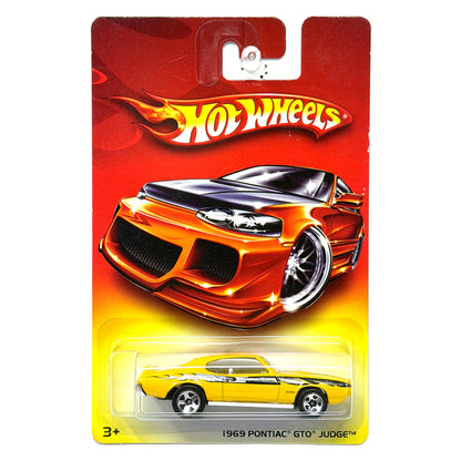 Hot Wheels Exclusive Series 1969 Pontiac GTO Judge 1:64 Diecast Yellow