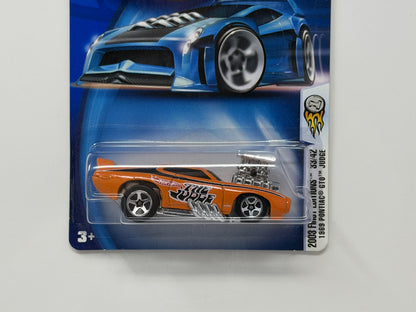 Hot Wheels 2003 First Editions 1969 Pontiac GTO Judge 1:64 Diecast Orange V1