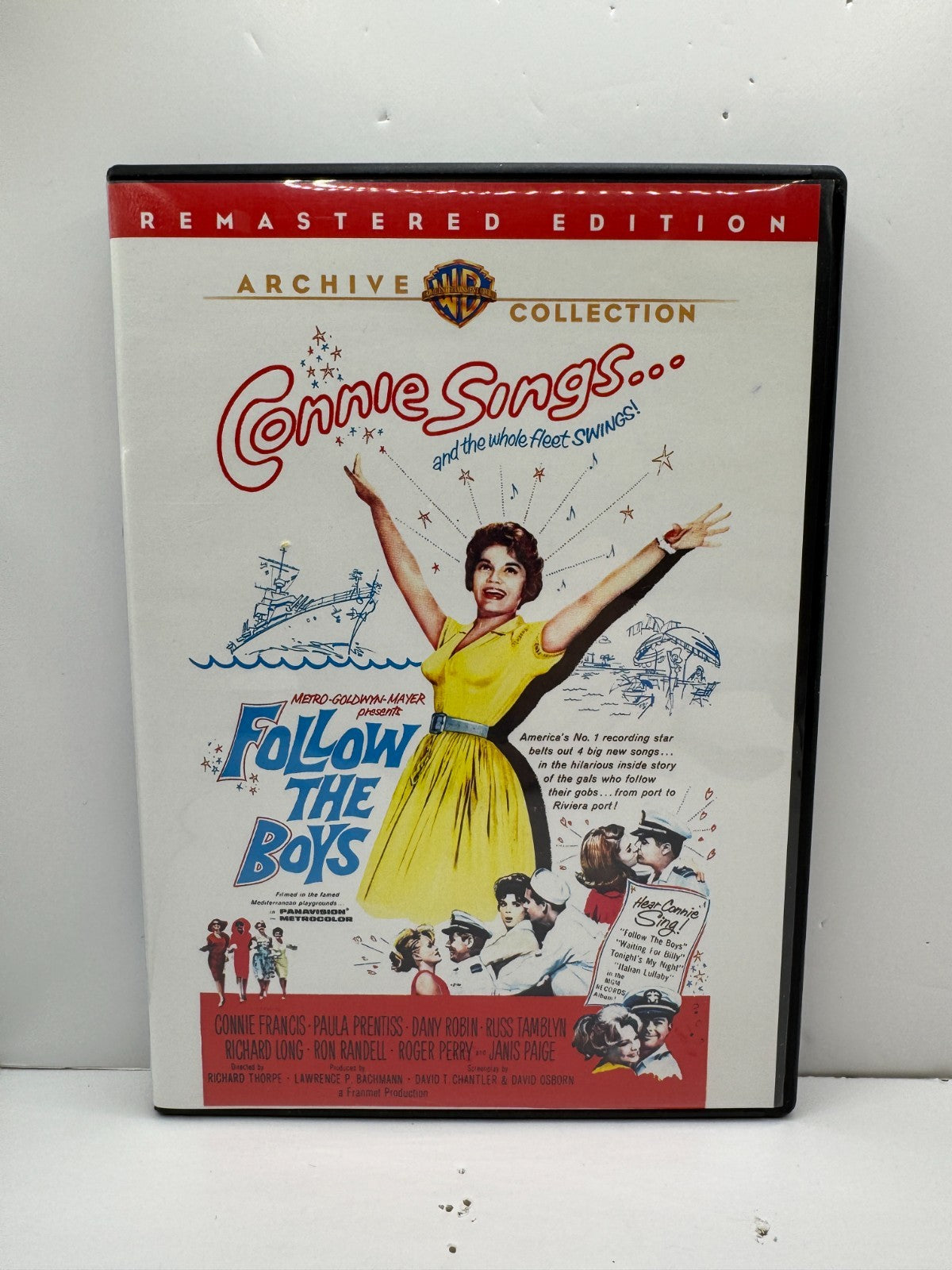 Follow the Boys (DVD) Connie Francis Drama