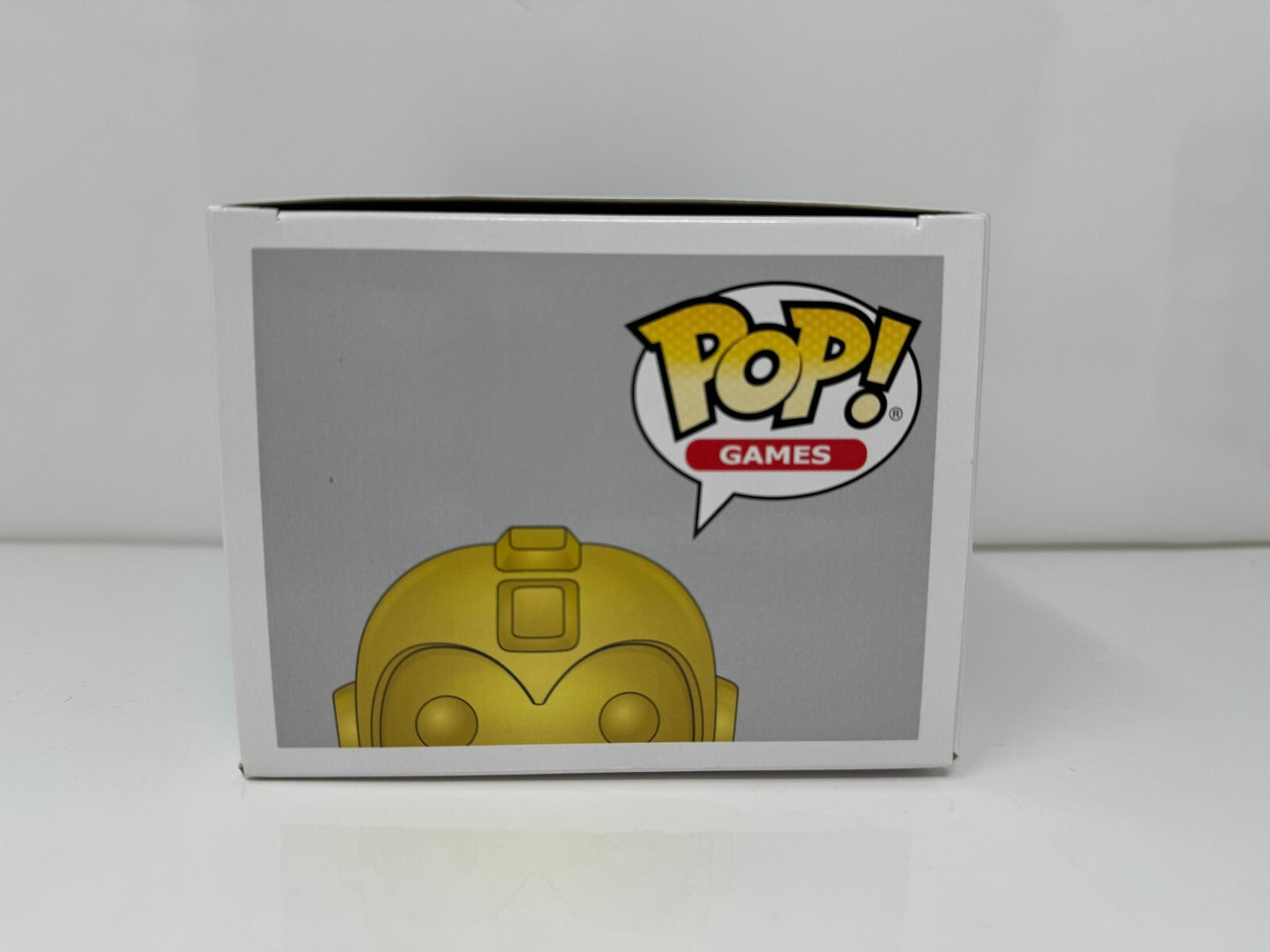 Funko Pop! Games Megaman #102 Mega Man Gold Game Stop Exclusive Vinyl Figure