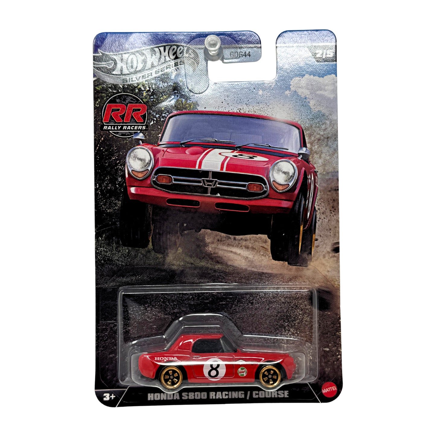 Hot Wheels Rally Racers Honda S800 Racing Course 1:64 Diecast