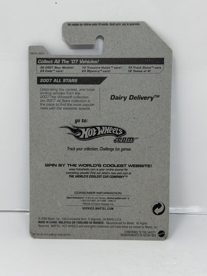 Hot Wheels 2007 All Stars Dairy Delivery "Luna Lu" 1:64 Diecast