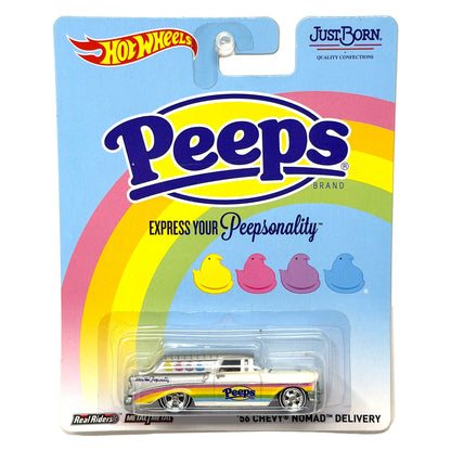 Hot Wheels Peeps 1956 Chevrolet Nomad Delivery 1:64 Real Riders