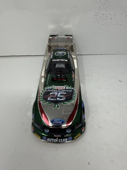 Action NHRA John Force Castrol 25th Anniversary 2010 Mustang 1:24 Diecast