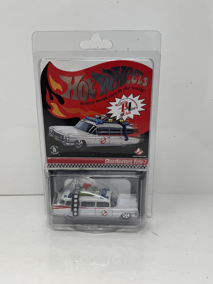 Hot Wheels RLC Red Line Club Ghostbusters Ecto-1 1:64 Diecast