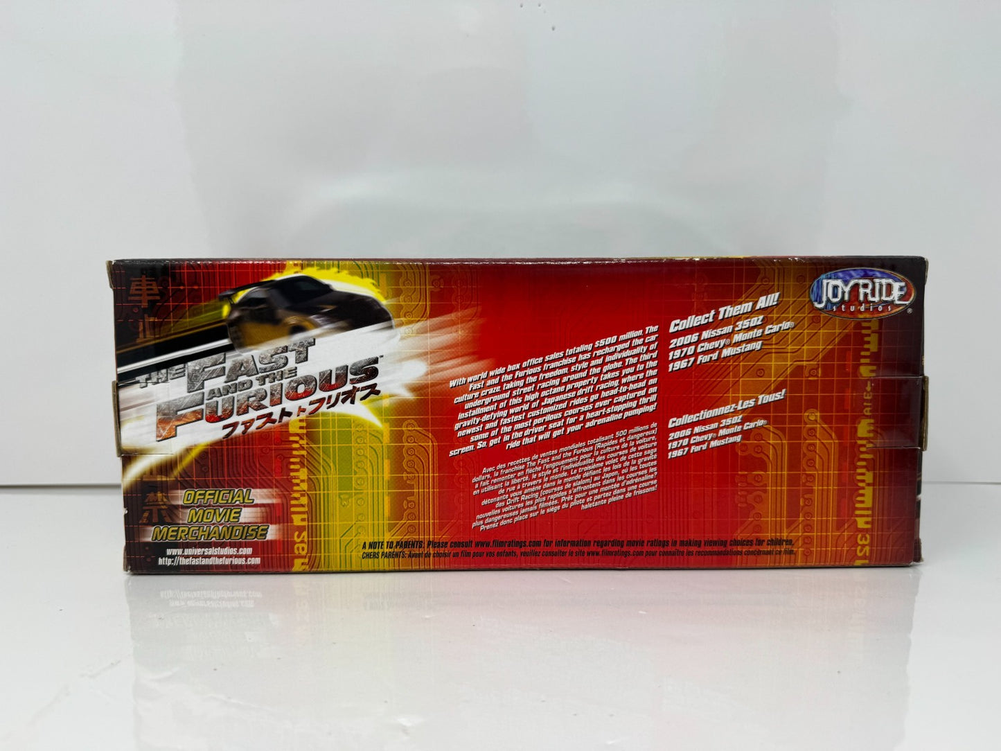 Joyride RC2 Fast & Furious 1970 Chevrolet Monte Carlo Tokyo Drift 1:18 Diecast