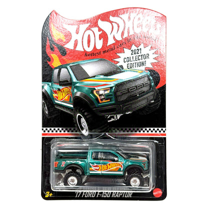 Hot Wheels 2021 Collector Edition 2017 Ford F-150 Raptor 1:64 Diecast