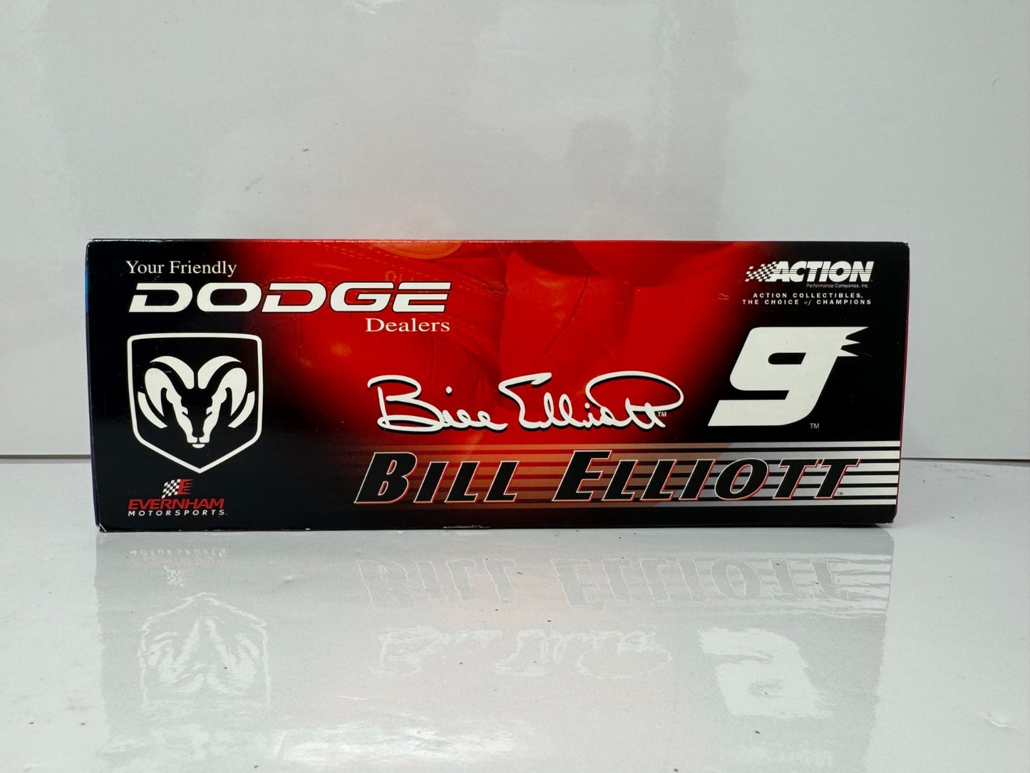 Action NASCAR Bill Elliott #9 Muhammad Ali 2001 Dodge Intrepid RT 1:24 Diecast