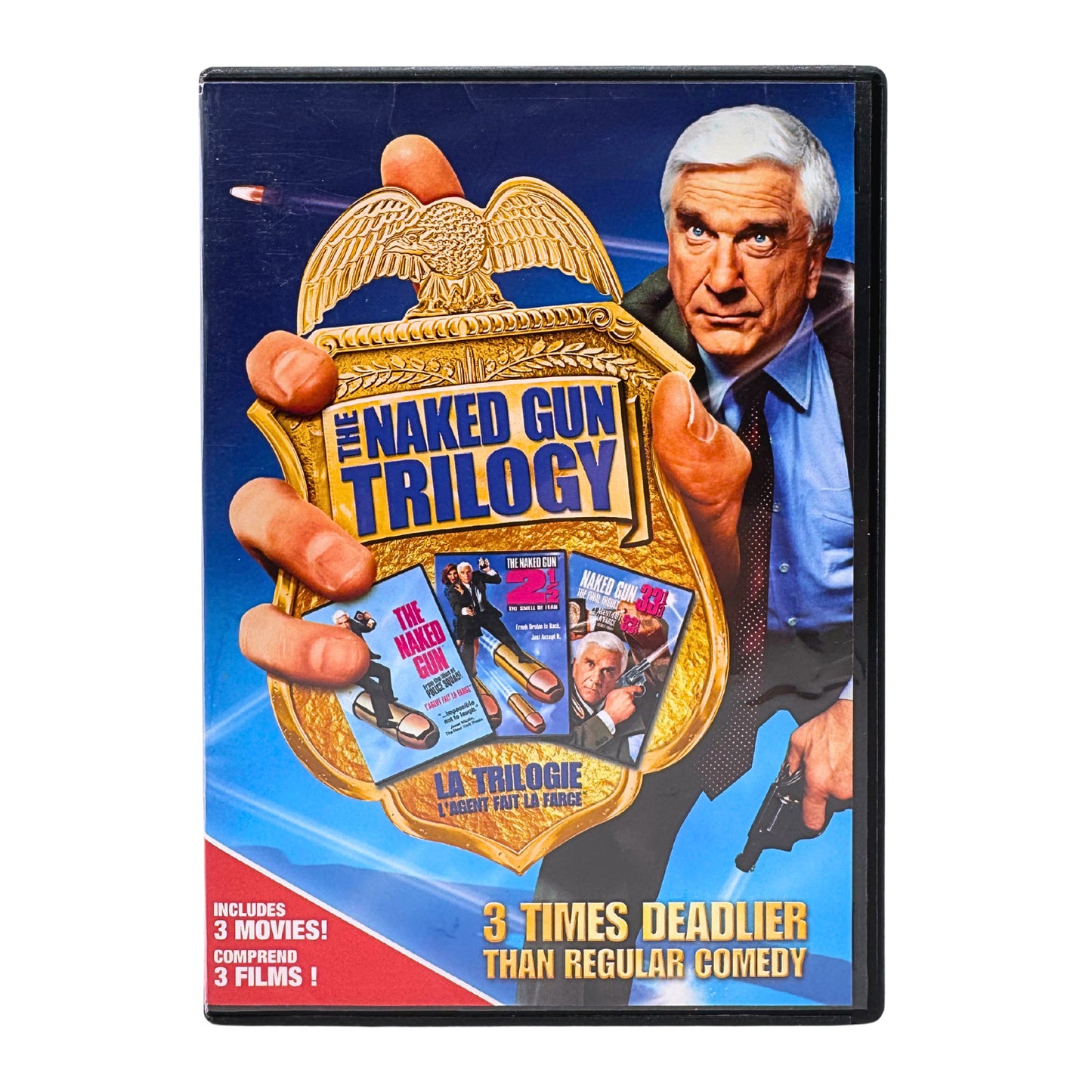 The Naked Gun Trilogy (DVD) Leslie Nielsen Comedy