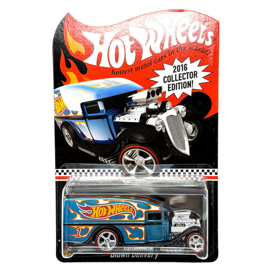 Hot Wheels 2016 Collector Edition Dairy Delivery 1:64 Diecast Blue KMart Mail In