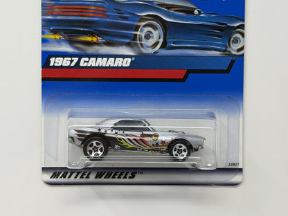 Hot Wheels 1967 Chevrolet Camaro 1:64 Diecast Silver