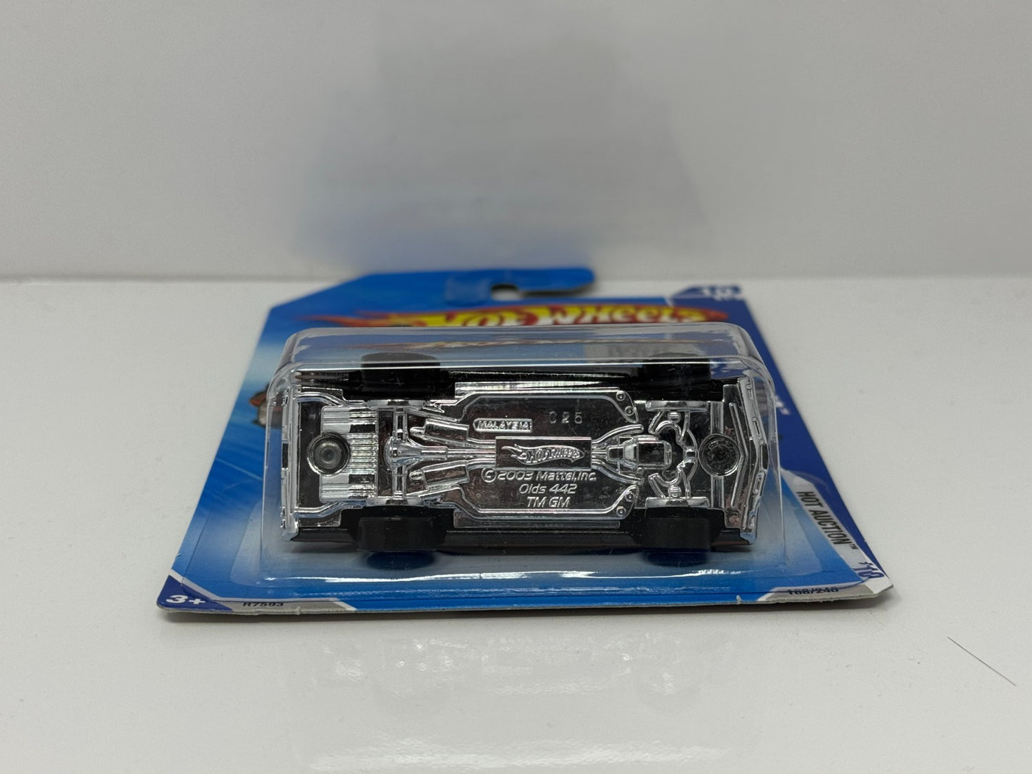 Hot Wheels Hot Auction 1970 Oldsmobile 442 1:64 Diecast Factory Sealed Black