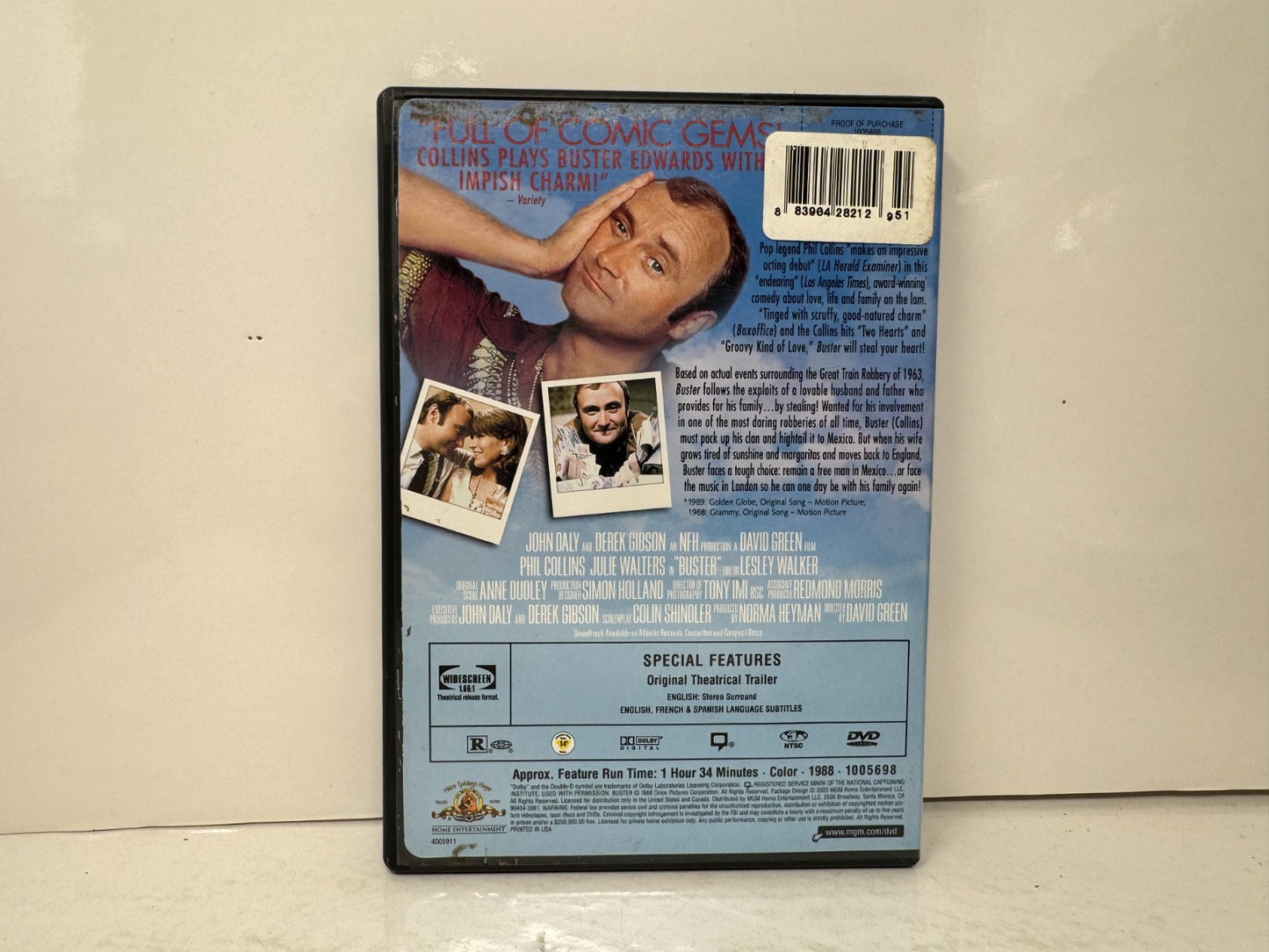 Buster (DVD) Crime Good Condition!!!