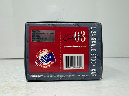 Action Nascar #43 Richard Petty Victory Lap / 7x Champion 2003 1:24 Diecast