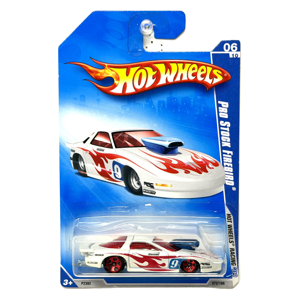 Hot Wheels Racing Pontiac Pro Stock Firebird 1:64 Diecast White