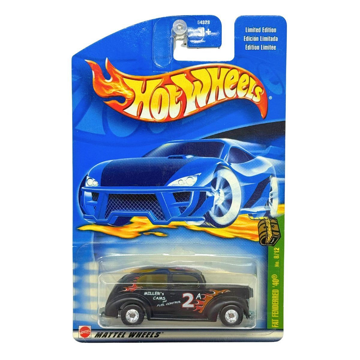 Hot Wheels T-Hunt 1940 Fat Fendered Ford 1:64 Diecast Real Riders