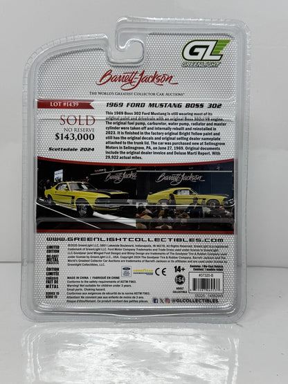 GreenLight Barrett-Jackson 1969 Ford Mustang Boss 302 1:64 Diecast