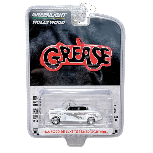Greenlight Hollywood Grease 1948 Ford De Luxe Greased Lighting 1:64 Diecast